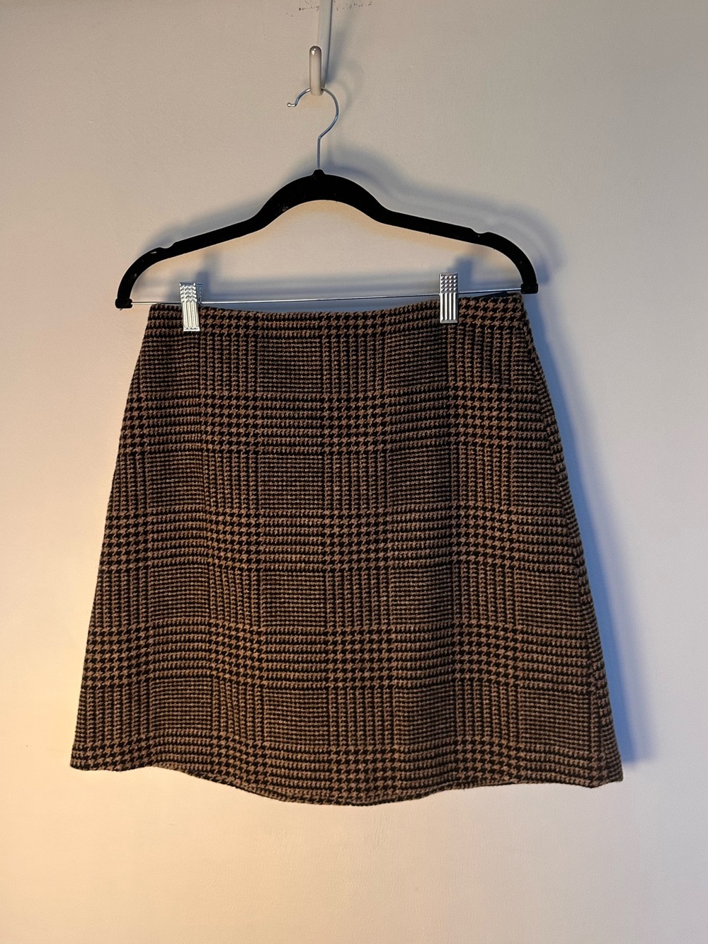 NWT/NEW - Banana RepublicClassic Plaid A-Line Skirt - Brown/Black